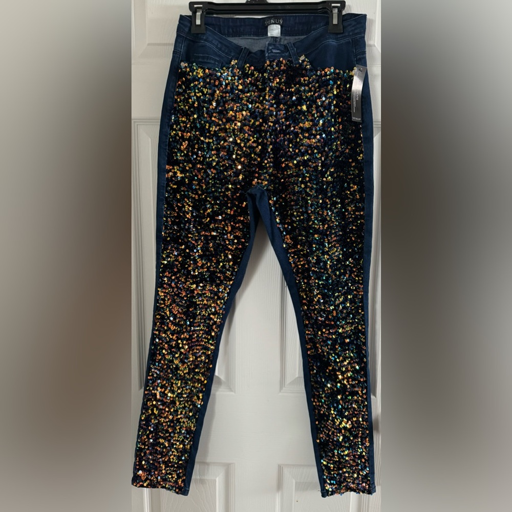 Venus Sequin Fashion Jeans size 12